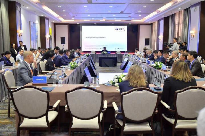 Toàn cảnh Hội nghị ASEAN về 5G lần thứ 4 diễn ra chiều ngày 12/12 vừa qua.