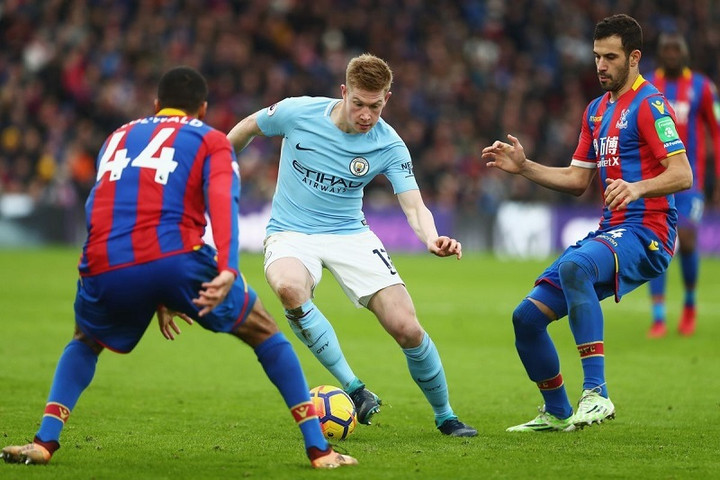 Man City chạm trán Crystal Palace tại Premier League