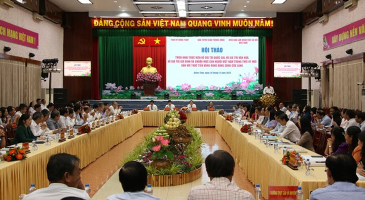 Quang cảnh Hội thảo. (Ảnh: Ban Tuyên giáo)