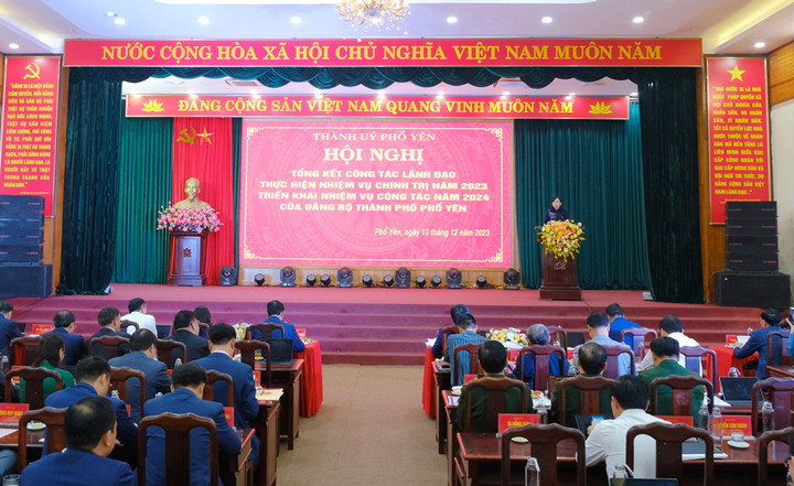 Quang cảnh hội nghị. (Ảnh: thainguyen.gov.vn)