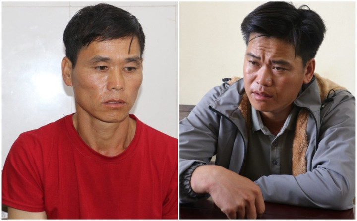 Đối tượng Thào A Cang và Thào A Thông.