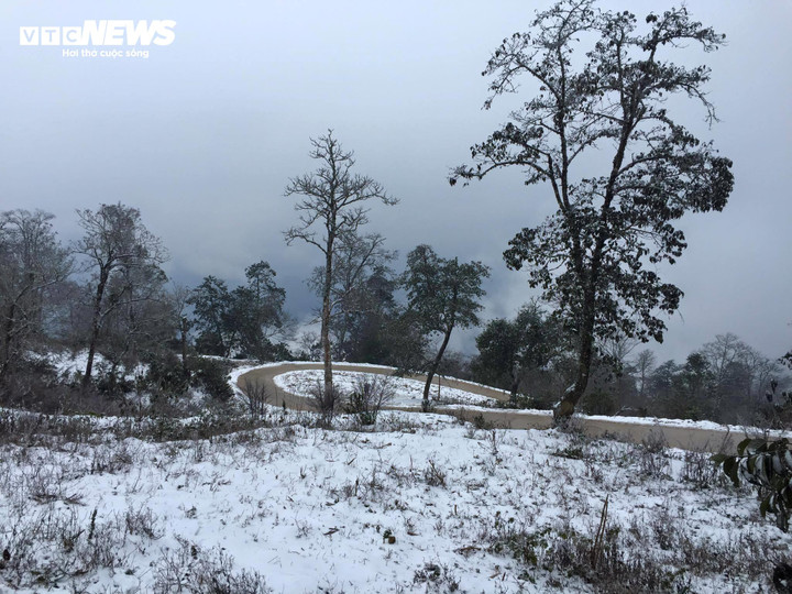 Đợt rét này, vùng núi cao khả năng xảy ra mưa tuyết và băng giá.