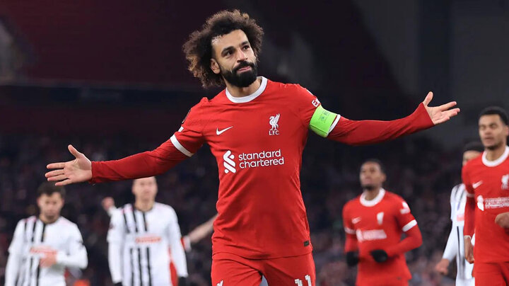 Salah đang có phong độ cao cùng Liverpool.