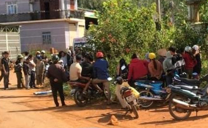 Hiện trường nơi phát hiện sự việc