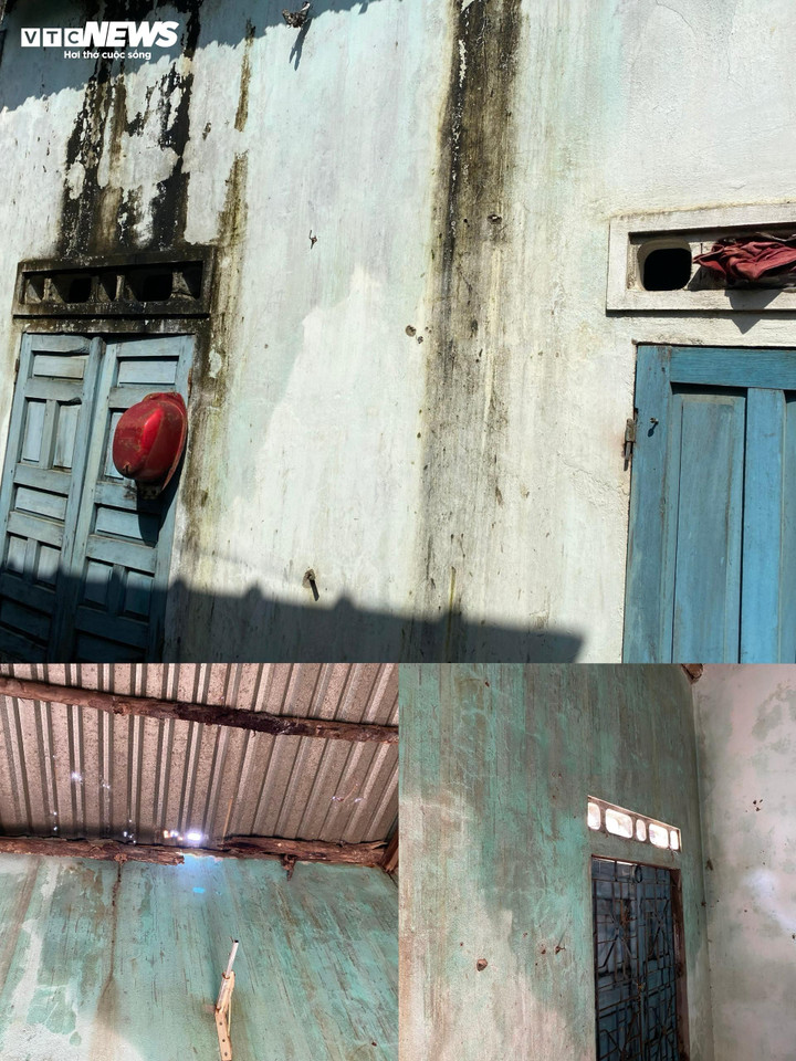 Những hộ chưa chấp nhận giá đền bù trong dự án thì thấp thỏm sống trong căn nhà nứt toác, xuống cấp tiềm ẩn nguy hiểm vì không thể sửa chữa.