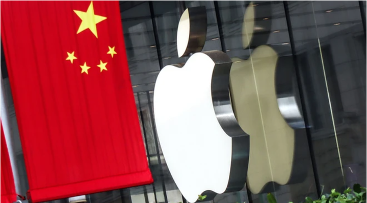 Một cửa hàng của Apple tại Thượng Hải, Trung Quốc. (Nguồn: Nikkei)