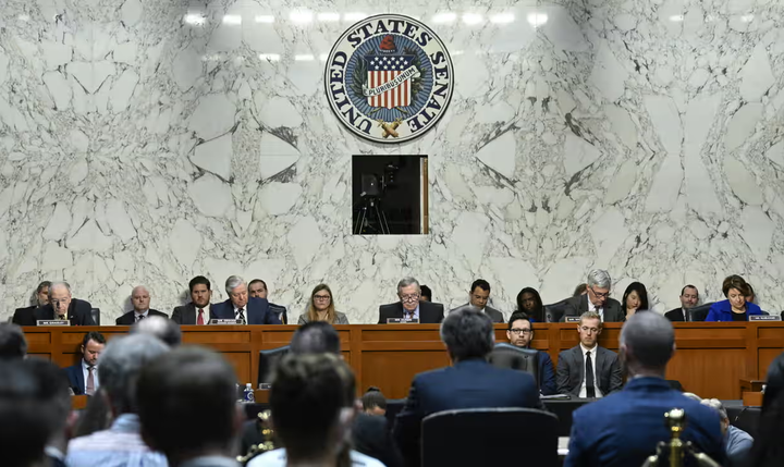 Phòng điều trần 216 là nơi từng diễn ra nhiều phiên điều trần quan trọng trong lịch sử Quốc hội Mỹ. (Ảnh: Getty)