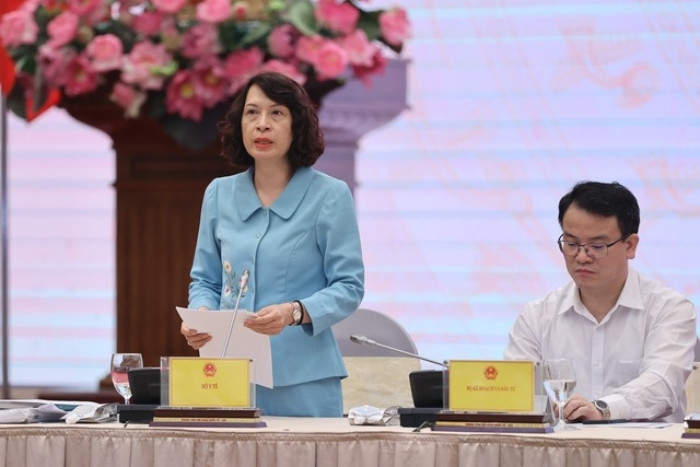 Thứ trưởng Bộ Y tế Nguyễn Thị Liên Hương.