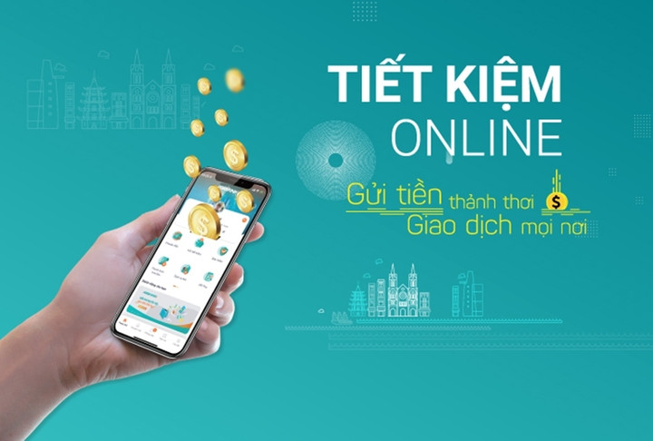 Gửi tiết kiệm online rất tiện lợi. (Ảnh minh họa)