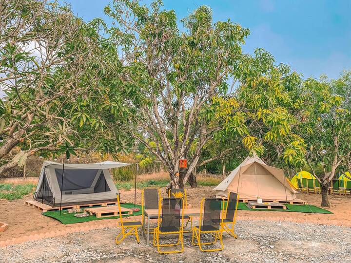 Khoai Camping Garden là địa điểm cắm trại rất gần với TP.HCM.
