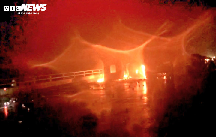 Hiện trường vụ tai nạn. (Ảnh: MXH)