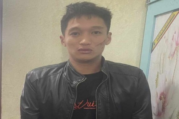 Vũ Văn Thạch bị bắt giữ sau khi gây án.