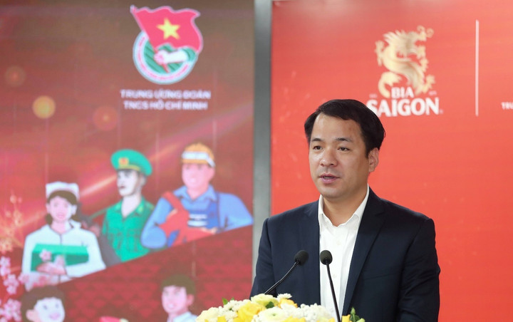 Ông Ngô Văn Cương, Bí thư Trung ương Đoàn Thanh niên Cộng sản Hồ Chí Minh.