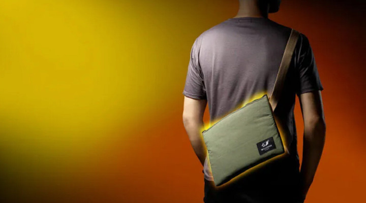 "Túi vi sóng" nặng chỉ nặng 160gr. (Ảnh: Willtex)