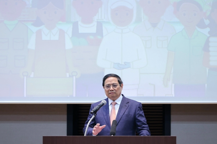 Thủ tướng Phạm Minh Chính dự Diễn đàn hợp tác lao động Việt Nam - Nhật Bản