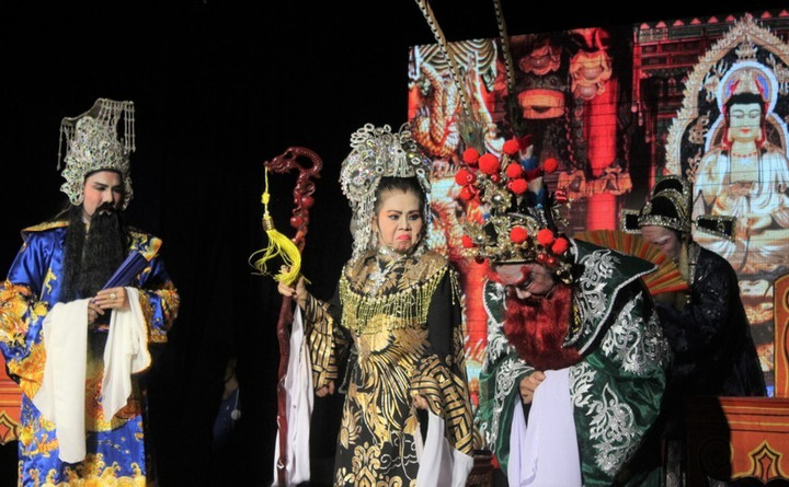 Nghệ sĩ Xuân Thu trong một vai diễn.