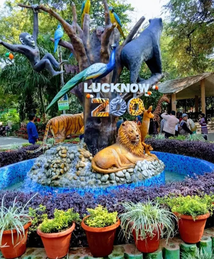 Vườn thú Lucknow.