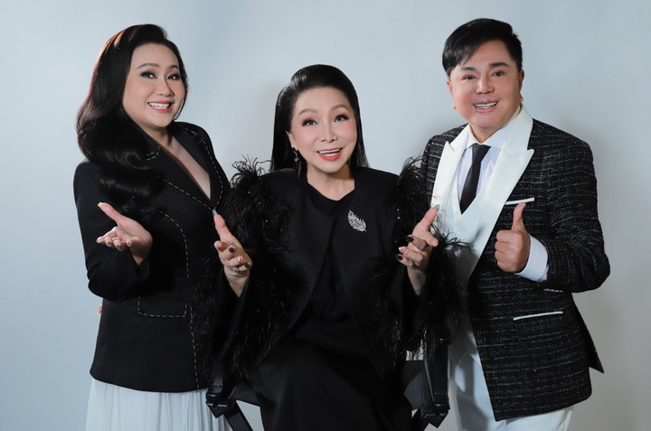 Nghệ sĩ Thanh Hằng và Châu Thanh đồng hành xuyên suốt chương trình.