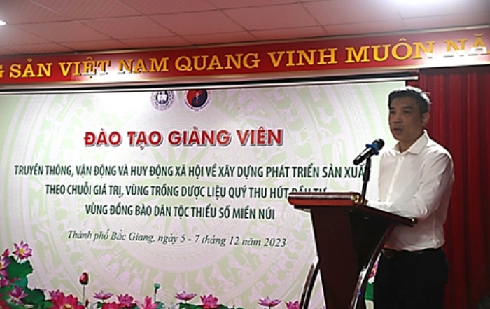Ông Trịnh Ngọc Quang, Phó Giám đốc Trung tâm Truyền thông – Giáo dục sức khoẻ Trung ương.