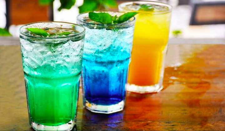 Soda chứa khoảng 150 calo vì thế sử dụng loại nước rất dễ tăng cân.