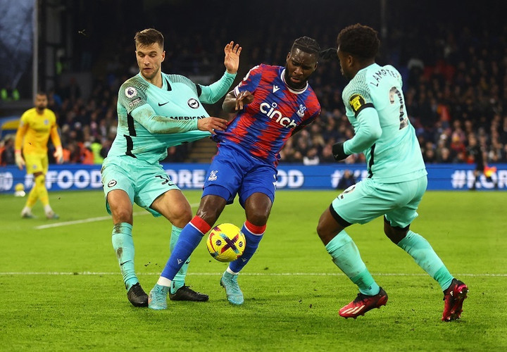 Crystal Palace chạm trán Brighton tại Premier League