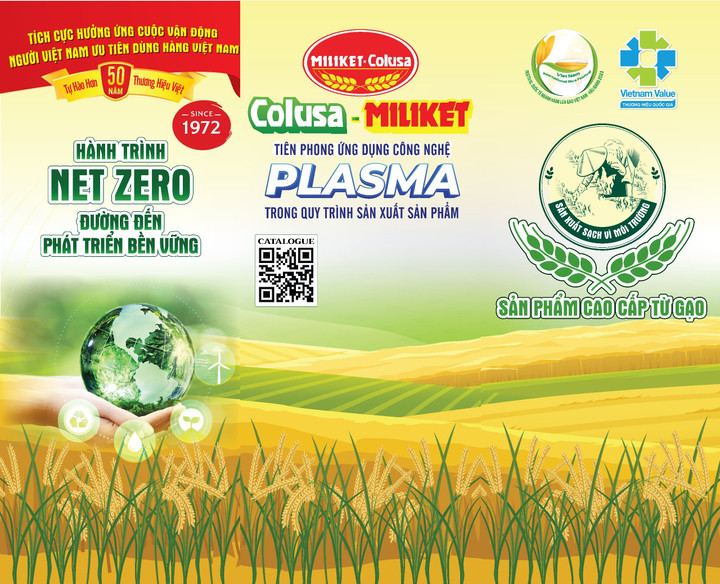 Colusa - Miliket đã nhận về rất nhiều các giải thưởng về Hàng Việt Nam chất lượng cao, Thương hiệu dẫn đầu, Thương hiệu vì môi trường, Sản phẩm xanh và Nhà máy xanh trong hơn 50 năm phụng sự người tiêu dùng.