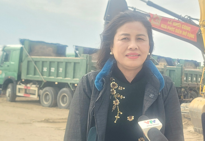 Bà Đinh Thị Loan - Chủ tịch HĐQT, Tổng Giám đốc Công ty Cổ phần Đầu tư Trung Quý - Bắc Ninh.
