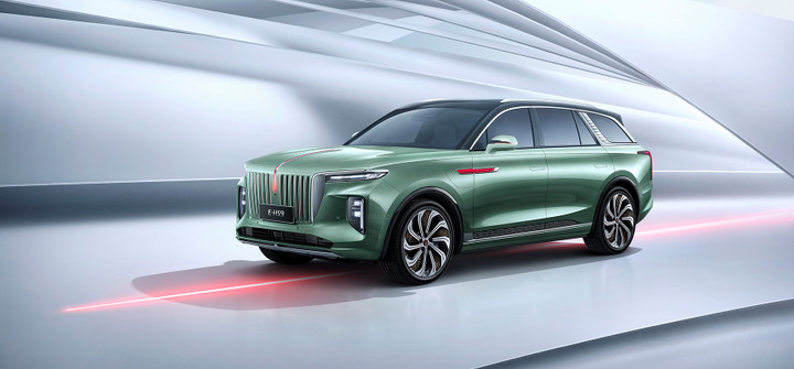 Hongqi E-HS9 Executive (7 chỗ) là một chiếc SUV cỡ lớn hạng sang chạy điện được sản xuất bởi Hongqi. (Ảnh: Hongqi)