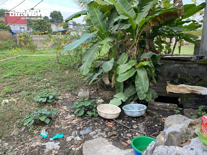 Bể nước thải nơi tìm thấy hài cốt chị T. sau 13 năm mất tích bí ẩn.