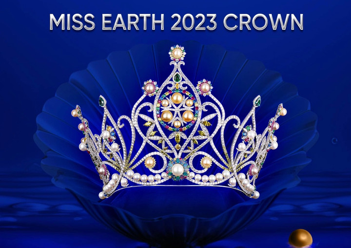 Cận cảnh vương miện cho tân Hoa hậu Trái đất 2023.
