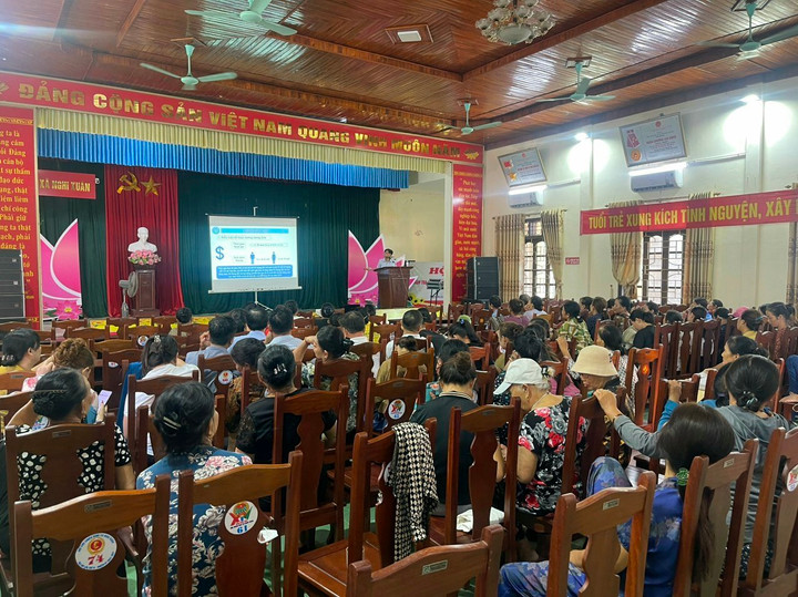 Nghệ An: Tuyên truyền chính sách BHXH tự nguyện, BHYT cho nông dân - 1