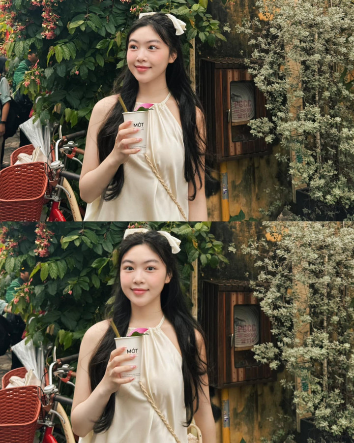 Vẻ đẹp tự nhiên, trong trẻo của Lọ Lem được nhiều người tán thưởng. Mọi người cho rằng ái nữ nhà Quyền Linh có vẻ đẹp "chuẩn Hoa hậu".