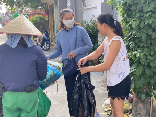 Phối hợp XNMT Ngô Quyền 1 tăng cường tuyên truyền, kiểm tra mô hình TDP 12 - P. Đông Khê.