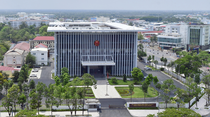 Trụ sở UBND tỉnh Cà Mau.