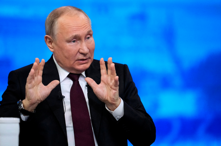 Tổng thống Putin xác nhận tham gia bầu cử tổng thống Nga năm 2024. (Ảnh: Reuters)