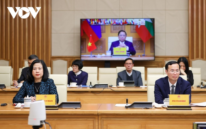 Các đại biểu Việt Nam tham dự hội nghị.