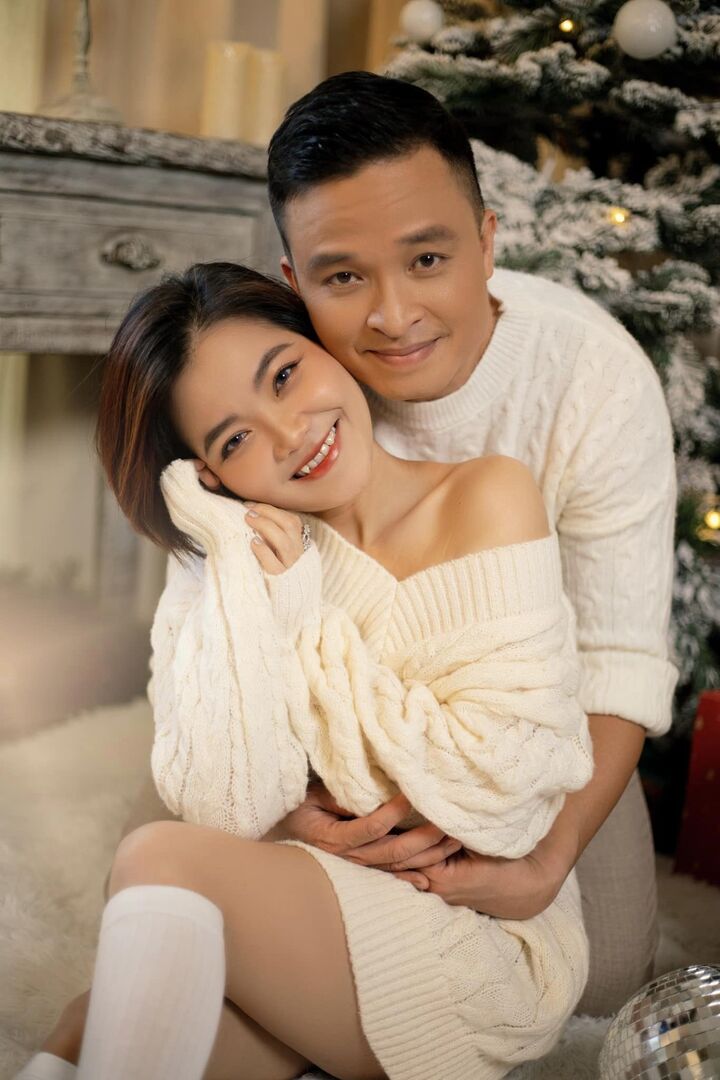 Nữ ca sĩ thừa nhận bản thân may mắn khi có sự đồng hành của ông xã.