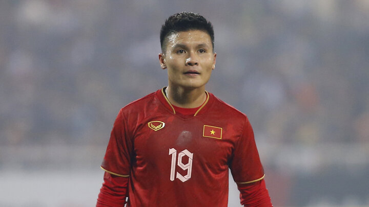 Quang Hải chưa xuất hiện ở trận đấu gặp Indonesia.