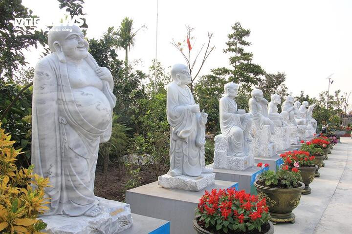 Chiêm ngưỡng ngôi chùa cổ có hệ thống tượng đá lớn nhất tỉnh Hải Dương - 11