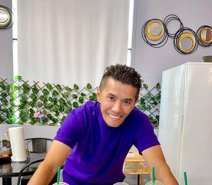 Hình ảnh khác lạ của Kasim Hoàng Vũ.