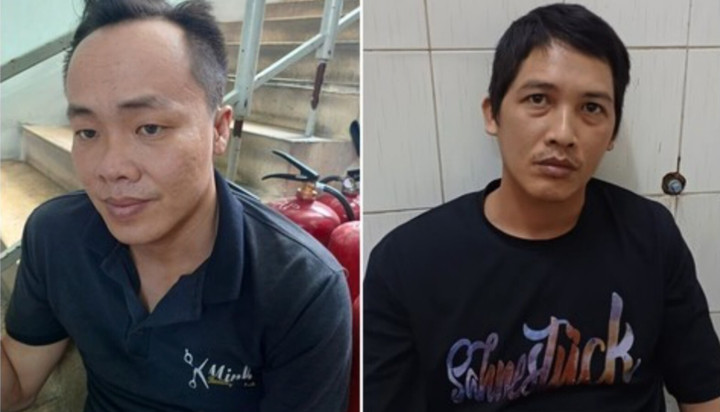 Quân và Dao bị Công an quận Bình Tân bắt giữ ngay trong đêm 26/12.