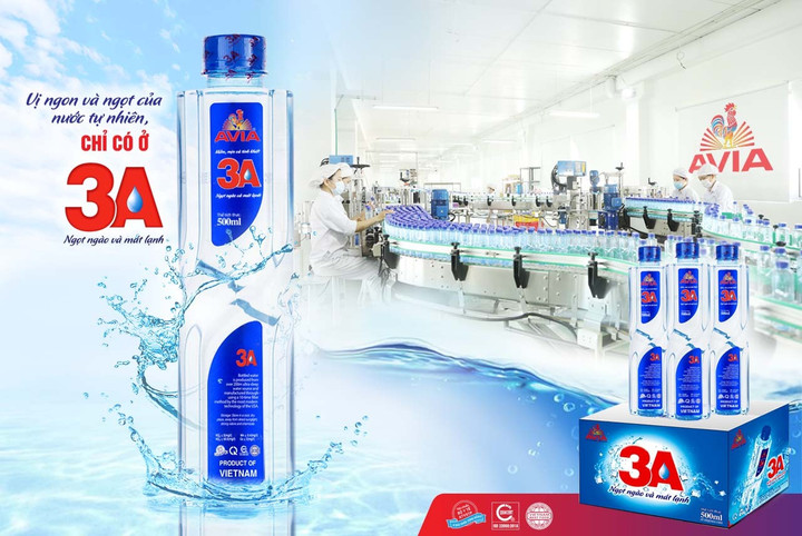 Nước tinh khiết AVIA 3A do Công ty CP AVIA sản xuất với dòng chữ “Product of Viet Nam” đã có mặt ở khắp các nước châu Mỹ, châu Âu, châu Á.