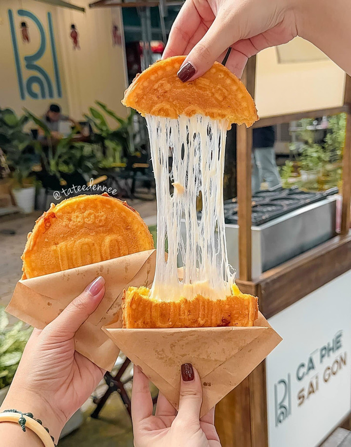 Bánh đồng xu phô mai Hàn Quốc được giới trẻ săn đón hồi giữa tháng 9. (Ảnh: Instagram @tateedennee)