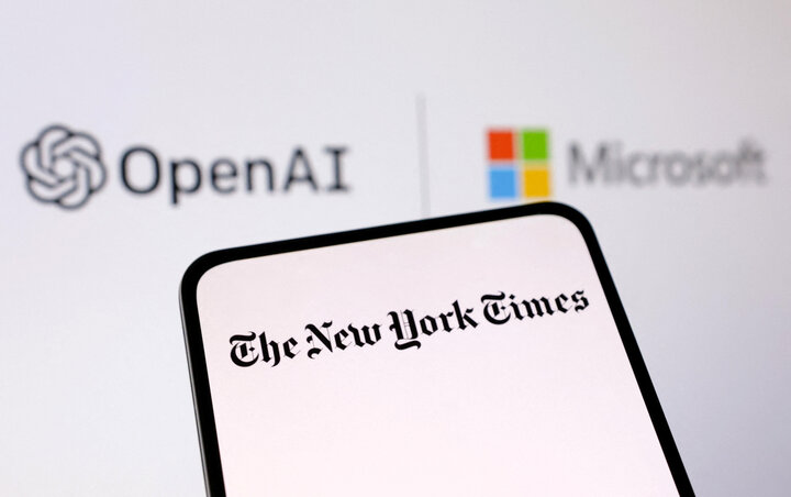 New York Times buộc Microsoft và OpenAI phải chịu trách nhiệm về “những thiệt hại thực tế và theo luật định hàng tỷ USD” về bản quyền. (Ảnh: Reuters)