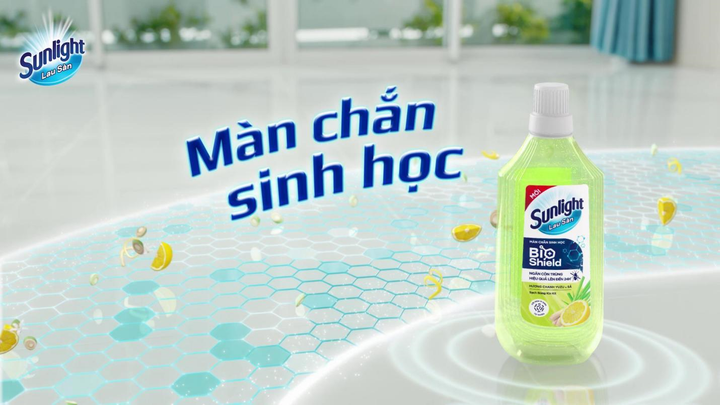 Sunlight Lau Sàn BIOSHIELD là sản phẩm đầu tiên thành công đưa lợi khuẩn vào nước lau sàn, là thành quả sau thời gian dài nghiên cứu và phát triển sản phẩm của nhãn hàng Sunlight Lau Sàn.