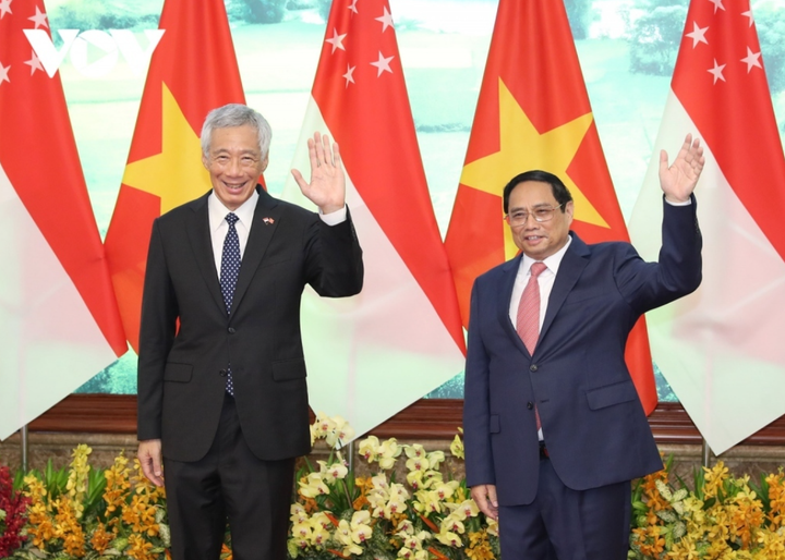 Thủ tướng Cộng hòa Singapore Lý Hiển Long cùng đoàn đại biểu cấp cao Singapore sang thăm và làm việc tại Việt Nam từ ngày 27-29/8. Chuyến thăm góp phần tăng cường quan hệ song phương, nâng cao sự tin cậy chiến lược giữa lãnh đạo hai nước. Đồng thời góp phần hiện thực hóa các thỏa thuận đã có và ký kết các thỏa thuận mới, đặc biệt trong lĩnh vực hợp tác kinh tế. Nhân dịp này, hai nhà Lãnh đạo đã chứng kiến Lễ trao đổi 4 văn kiện hợp tác cấp Chính phủ và giữa các cơ quan, doanh nghiệp hai nước.