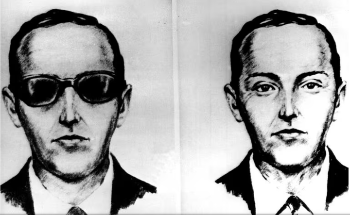 Vụ án D.B Cooper biến mất là một trong những vụ án bí ẩn của FBI chưa có lời giải đáp.