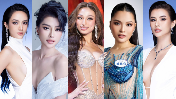 5 gương mặt sáng giá cho ngôi vị Hoa hậu Hoàn vũ 2023.