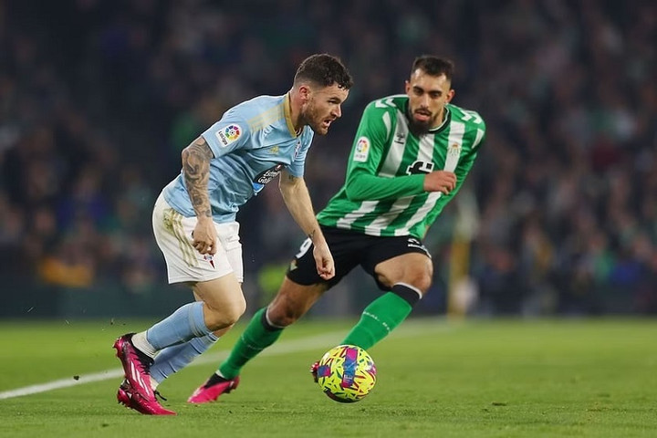 Celta Vigo chạm trán Real Betis tại La Liga