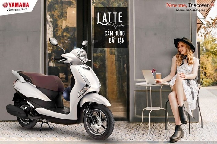 Yamaha Latte phiên bản tiêu chuẩn. (Ảnh: Yamaha)